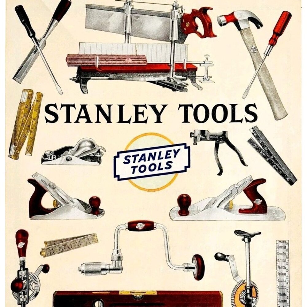 1922 Stanley Tools Advertisement Carpentry N.T. Bushnell Catalogue DWA20